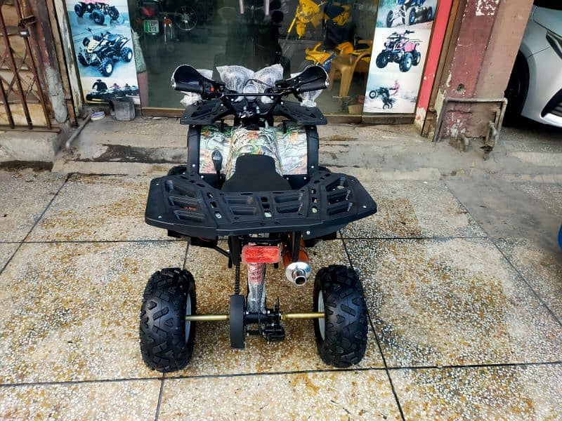 Double Disk Breaks 125cc Hunter Jeep Atv Quad Bike Delivery In All Pak 2