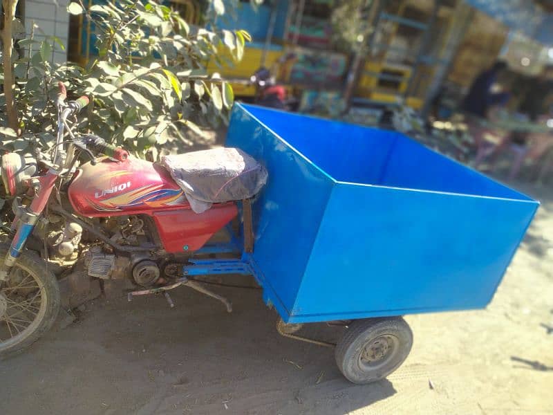 loader rikshaw with uniqi 100 can lift over 700-800kg weighr 1