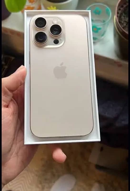 Iphone 16 pro max in unused condition contact 03144637358 1