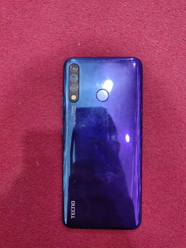 tecno camon 12 air 4/64GB with Box  PTA Approved 0