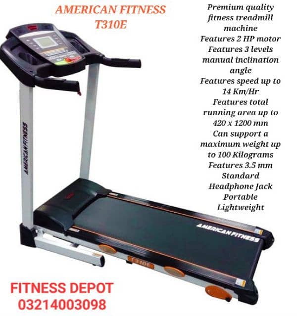 American fitness jogging running treadmill gym and fitness machine 1