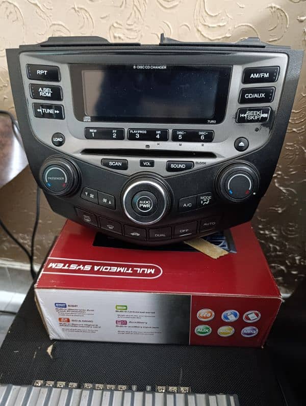 CD Player honda accord 2006 original dashboard 2