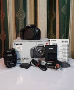 Canon Eos 4000D Dslr Camera | Complete Box Brand New Condition