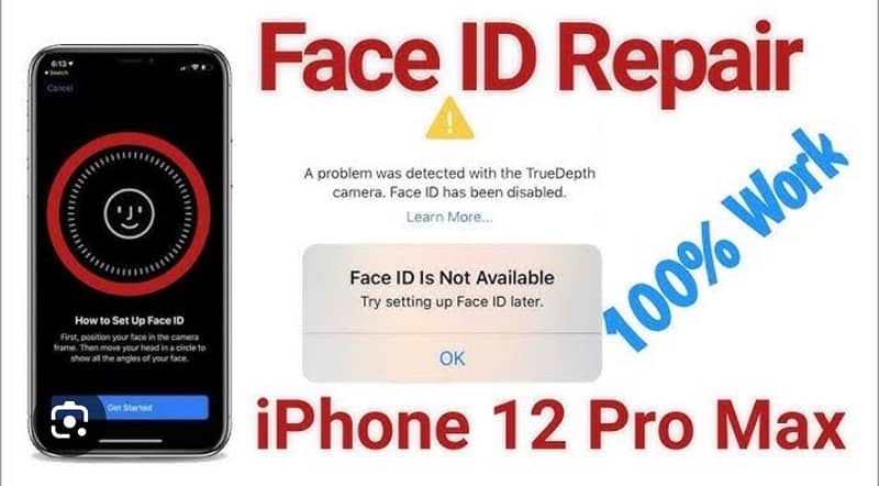 IPHONE X TO 14 pro max face id repair 2