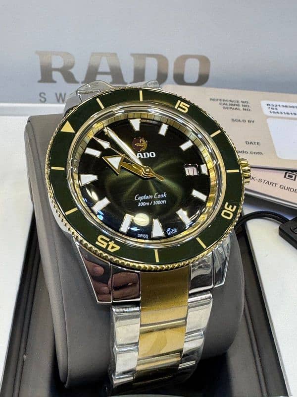 Rado Hyper corome /Captain cook/Swiss /luxury watch /olx/Pakistan 13