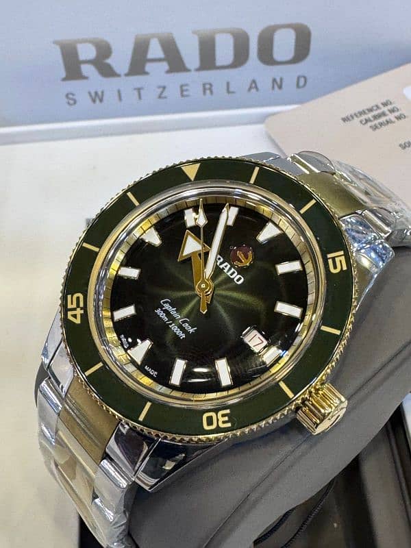 Rado Hyper corome /Captain cook/Swiss /luxury watch /olx/Pakistan 17