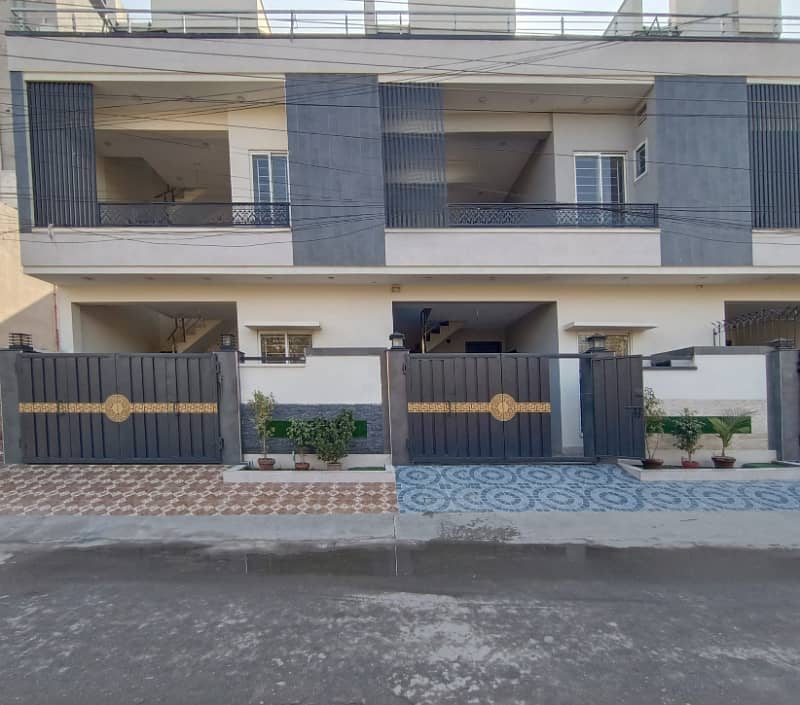 5 Marla Facing Park Brand New House For SALE In Johar Town Super Hot Location 0