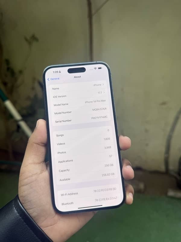 IPHONE 14 PRO MAX 256GB NON PTA HK 6