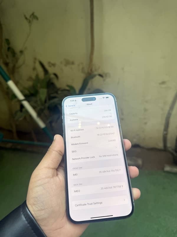 IPHONE 14 PRO MAX 256GB NON PTA HK 7