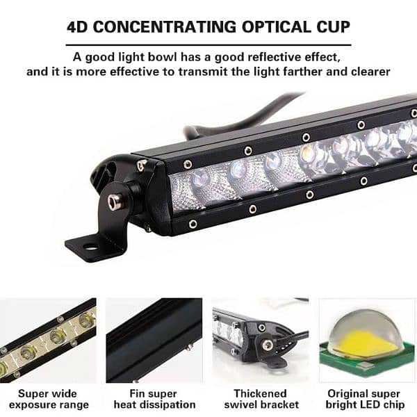 Off Road Led lights PODs/Spotlights/bar lights 3