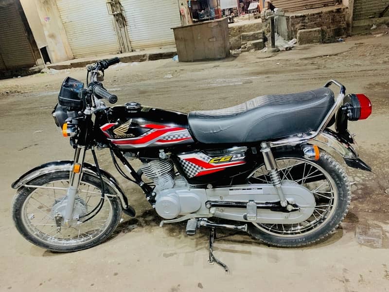 HONDA CG 125 2024 MODEL APPLIED 0