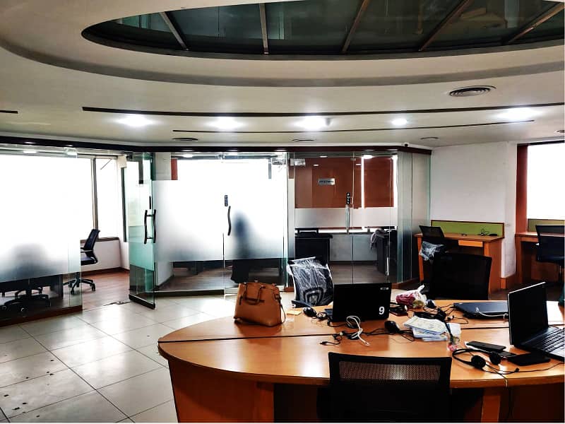 Area 2000 Square Feet Corporate Office Available For Rent On Reasonable Rent Gulberg 3 Lahore 0