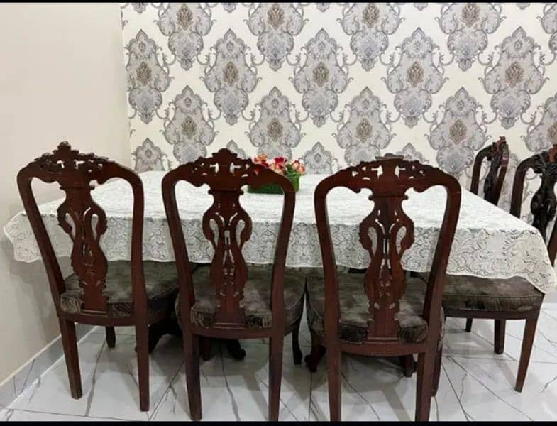 Chinyoti dining table solid wood 3