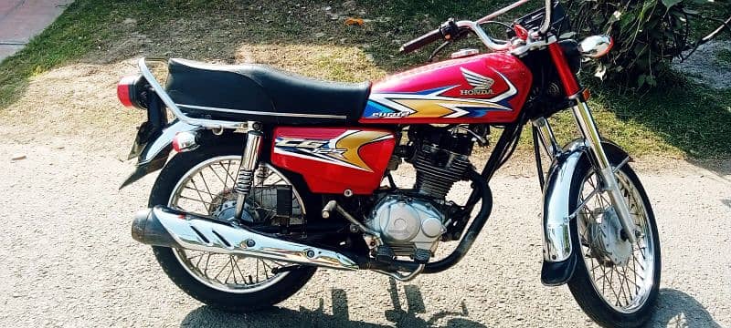 honda cg125 lush 2020 1st owner (0333-4114400) 2