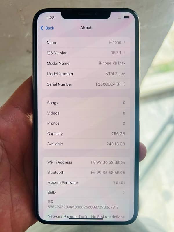 xs max pta apv 256gb 0