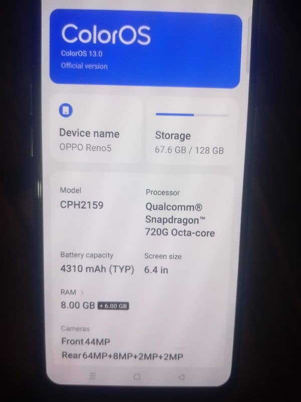 OPPO Reno 5 6