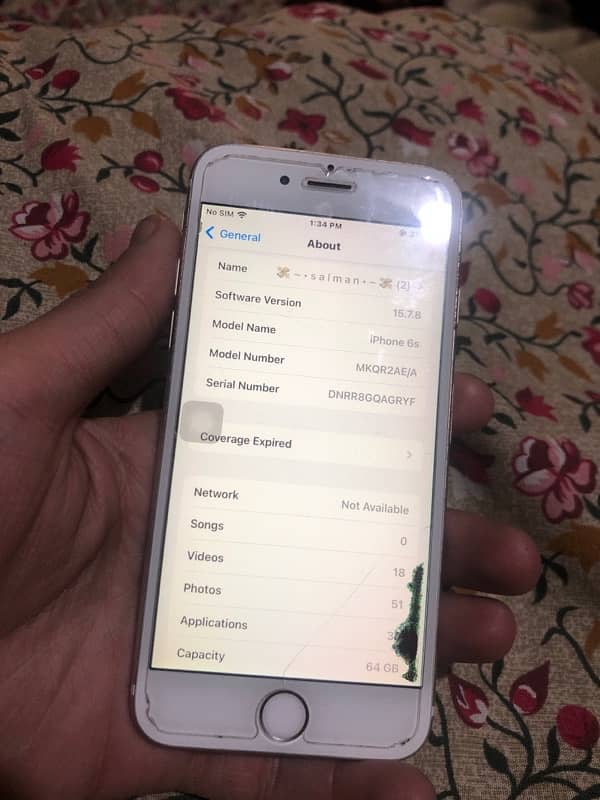 iphone 6s 64 gb pta approved 0