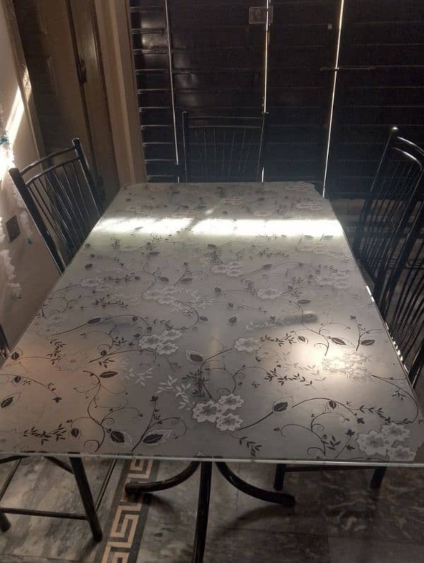 iron dining set 2