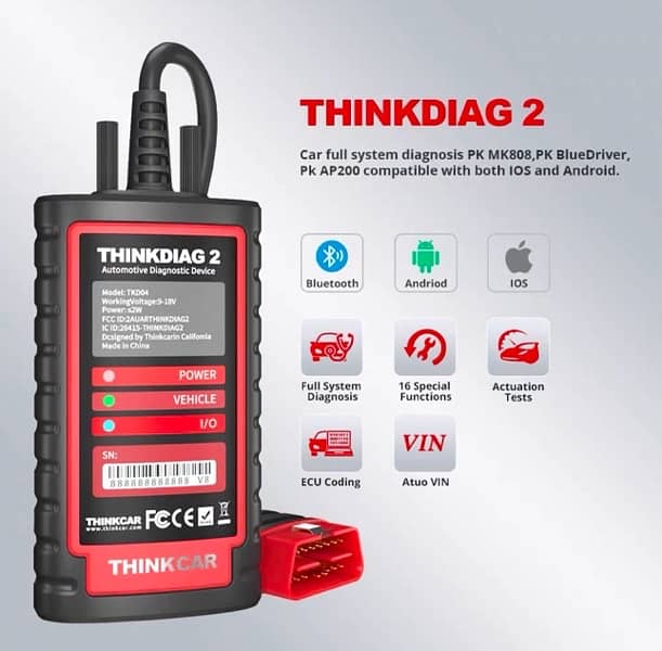 THINKDIAG 2 - Professional Car Diagnostic Tool (For Android & iOS) 3