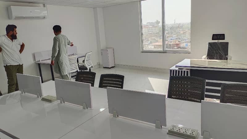 1200 sq ft Ground Floor Office For Rent In Saddar Rwp Suitable for Call Centers , Software House etc. 7