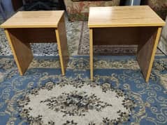 Beautiful Brand New Wooden Center Table Set of 2 Tables.