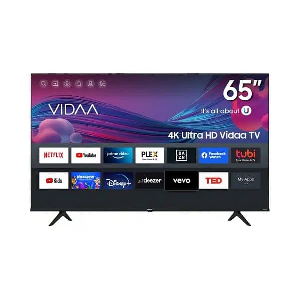 Hisense 65 INCH 4k Boderless 1 Year Warranty Smart Led Tv 0