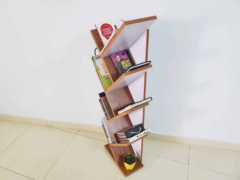 Book Rack | Compact Corner Bookshelf 2