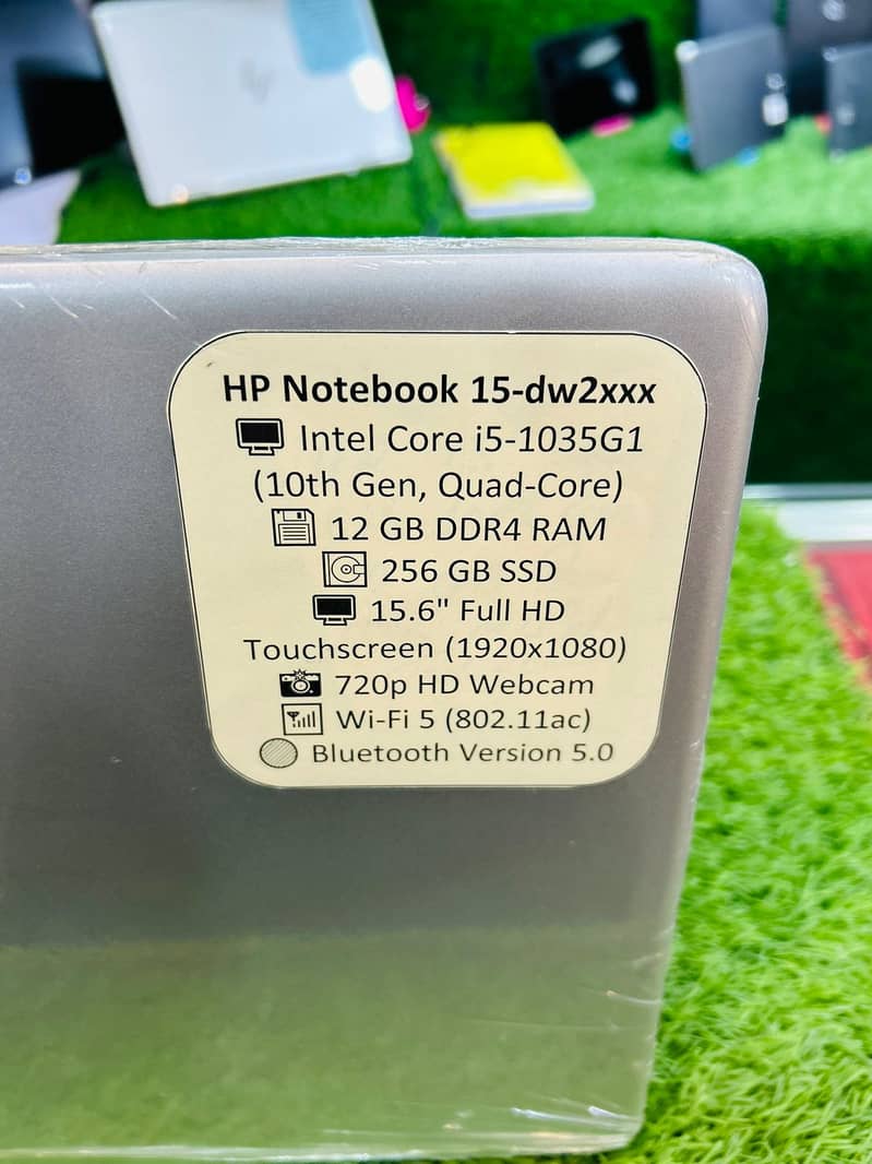 HP Notebook 15 Laptop | Core i5 10th Gen | 12GB RAM | 256GB NVMe SSD 8