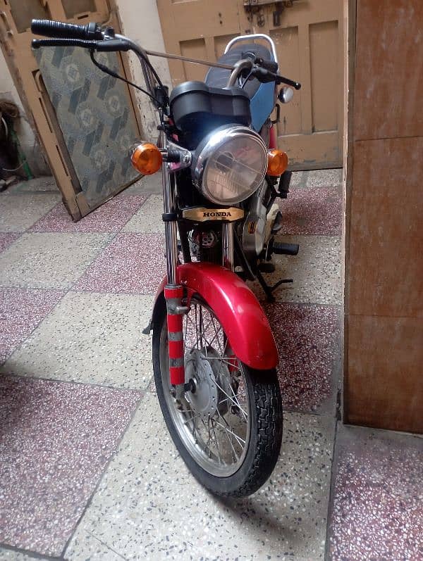 Honda CD 100 2007 Red ad 9