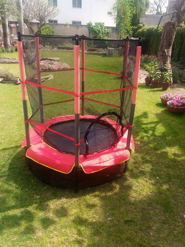 10feet Kids Trampoline with safty Net|Kids Jumping 03334973737 3