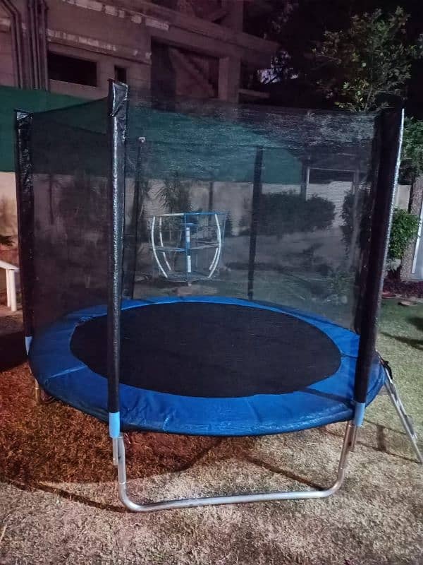 10feet Kids Trampoline with safty Net|Kids Jumping 03334973737 4