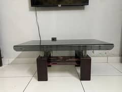 center coffee table glass