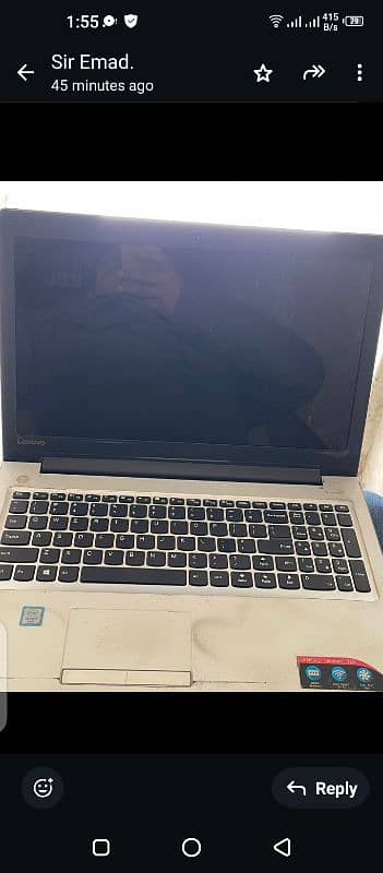 Lenovo ideapad  6th Generation i7 15” screen  12 GB ram  512 GM SSD. 6