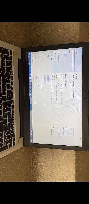 Lenovo ideapad  6th Generation i7 15” screen  12 GB ram  512 GM SSD. 10