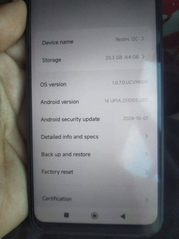 Redmi 12c 0