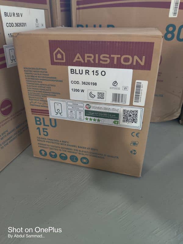 Ariston Electric Water Heaters 0