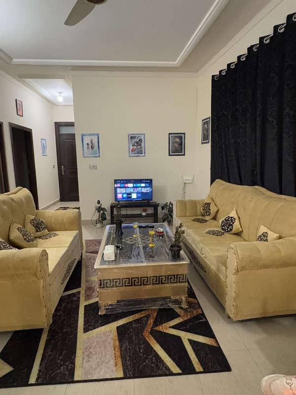 Full Furnished 2 Beds 4 Marla Apartment for Rent in Ex Air Avenue DHA Phase 8 Airport road Lahore. 0