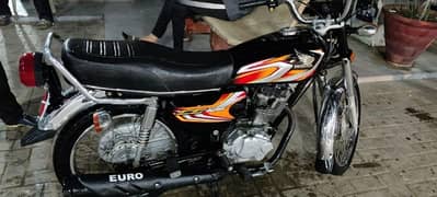 honda CG 125 black