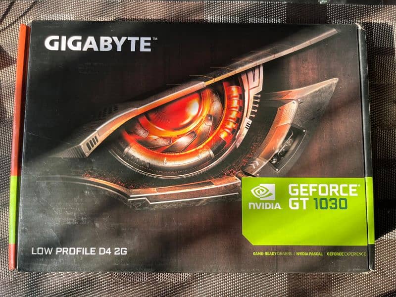 GEFORCE GT 1030 2GB GRAPHICS CARD WITH BOX - GPU 0