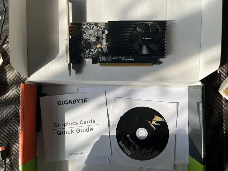 GEFORCE GT 1030 2GB GRAPHICS CARD WITH BOX - GPU 3