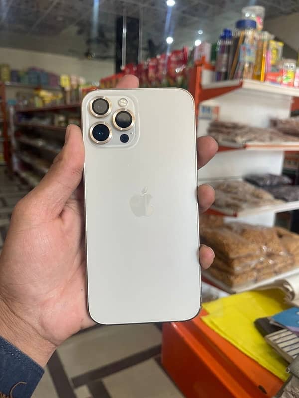 I phone 12pro max Non PTA (jv) 128gb one month sim time h 5