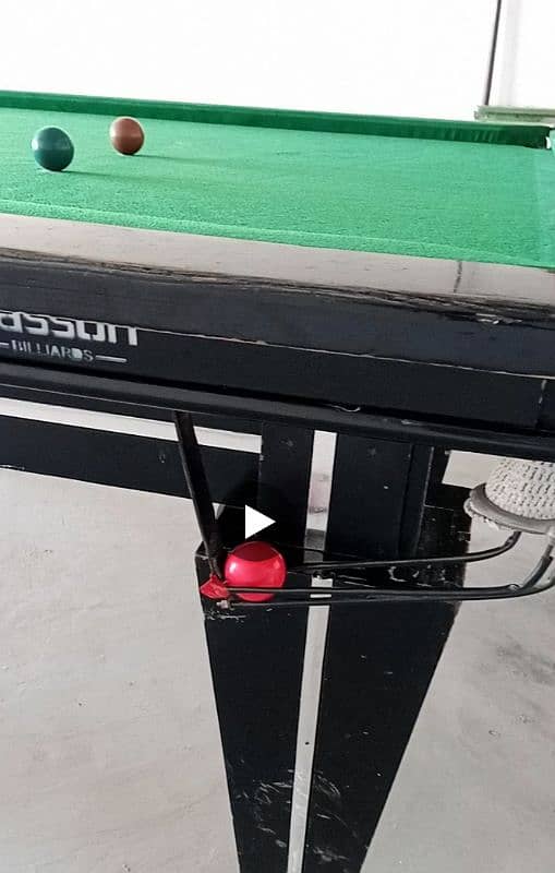 Rasson snooker table for sale 5/10 2