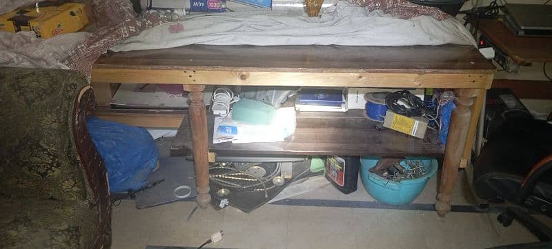 Long working Table/Desk with double compartment 6