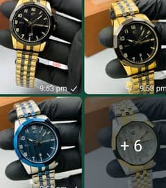 Mens & Womens Watches: Rolex, Skmei, Casio, Quartz, Tag, Hublot