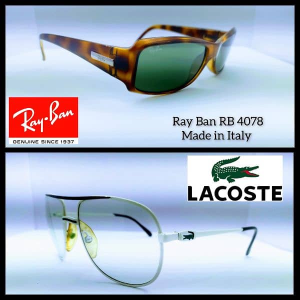 Original Ray Ban Wayfarer RayBan Persol Versace Adidas Dunhill Carrera 11