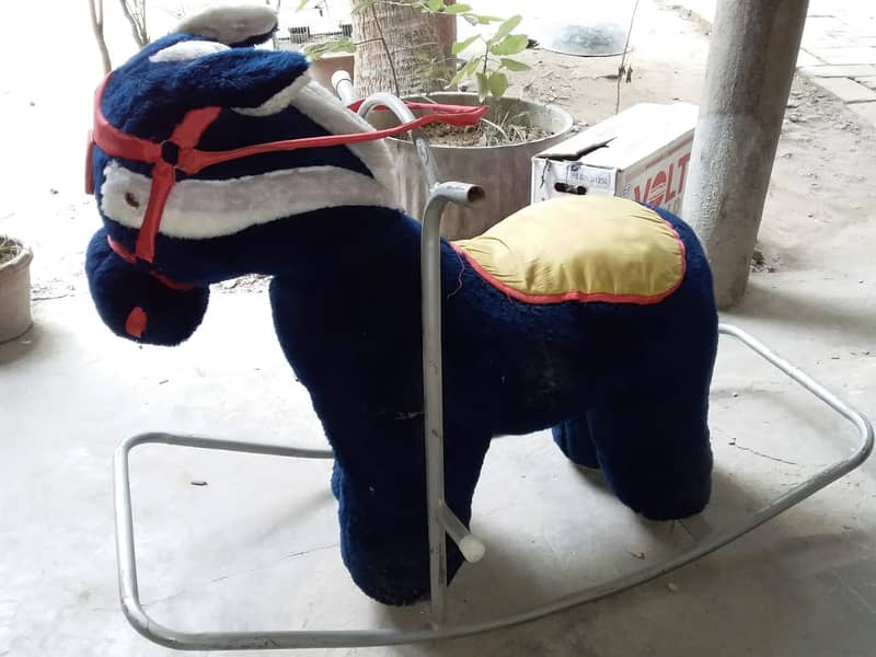 Soft Plush Rocking Horse for Kids 1