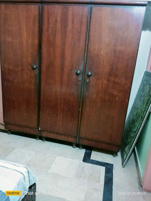 3 door separable wooden Cupboards.  03332263957 0