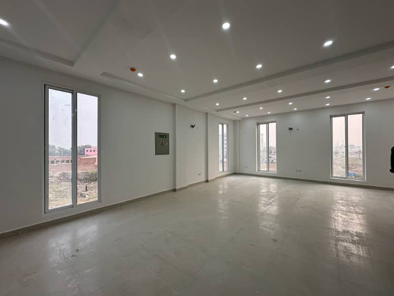 4 Walls Developers Offer 4 Marla Brand New Plaza 2nd floor for Rent in DHA Phase 6 Main Boulevard Lahore 0