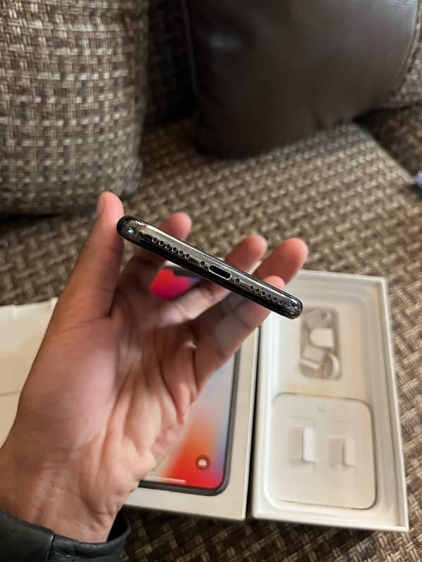 iphone x 64gb with box official pta approved 2