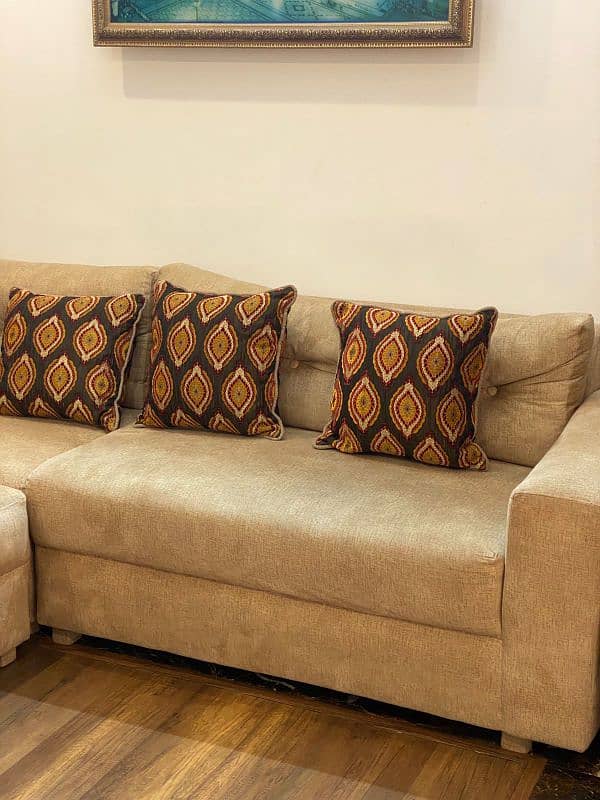 L Shaped Sofa Just Like Brand New Available for Sale 3